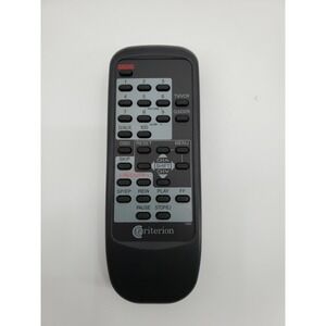 Criterion 5000 Wireless Handheld Standard TV/VCR Universal Remote Control‎